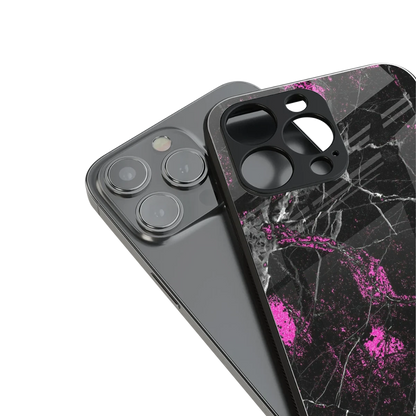 Blushstone stylish phone case for iphone 13 pro | glossy glass and slim fit
