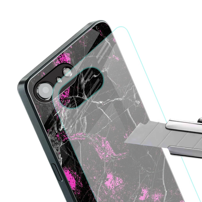 Blushstone stylish phone case for iphone 17e | glossy glass and slim fit