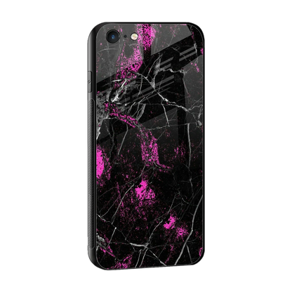 Blushstone sleek iphone 6s cover with tempered glass back and TPU edges
