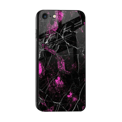 Blushstone sleek iphone 7 cover with tempered glass back and TPU edges