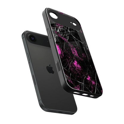 Blushstone sleek iphone air cover with tempered glass back and TPU edges