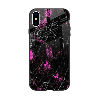 Blushstone back phone cover | glass case for iphone x