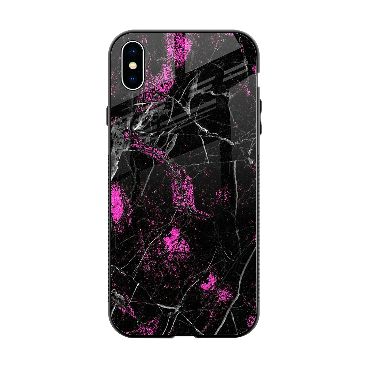 Blushstone back phone cover | glass case for iphone xs max