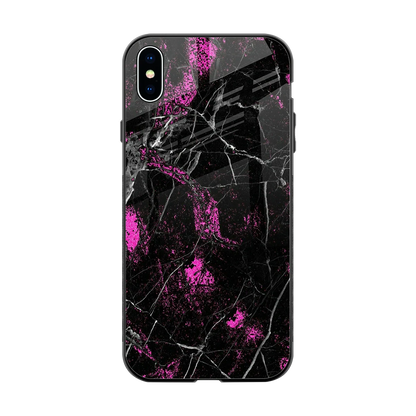 Blushstone back phone cover | glass case for iphone xs max