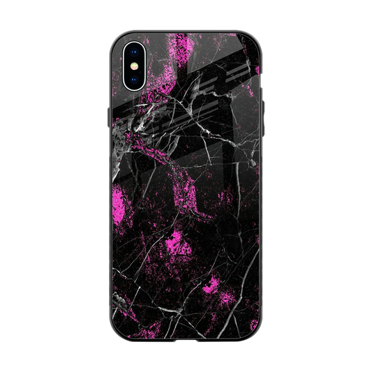 Blushstone back phone cover | glass case for iphone xs max