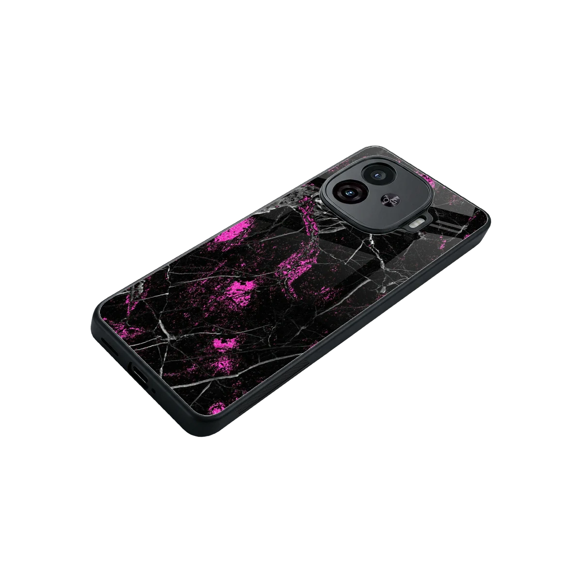 Blushstone stylish phone case for iqoo neo 10r 5g | glossy glass and slim fit