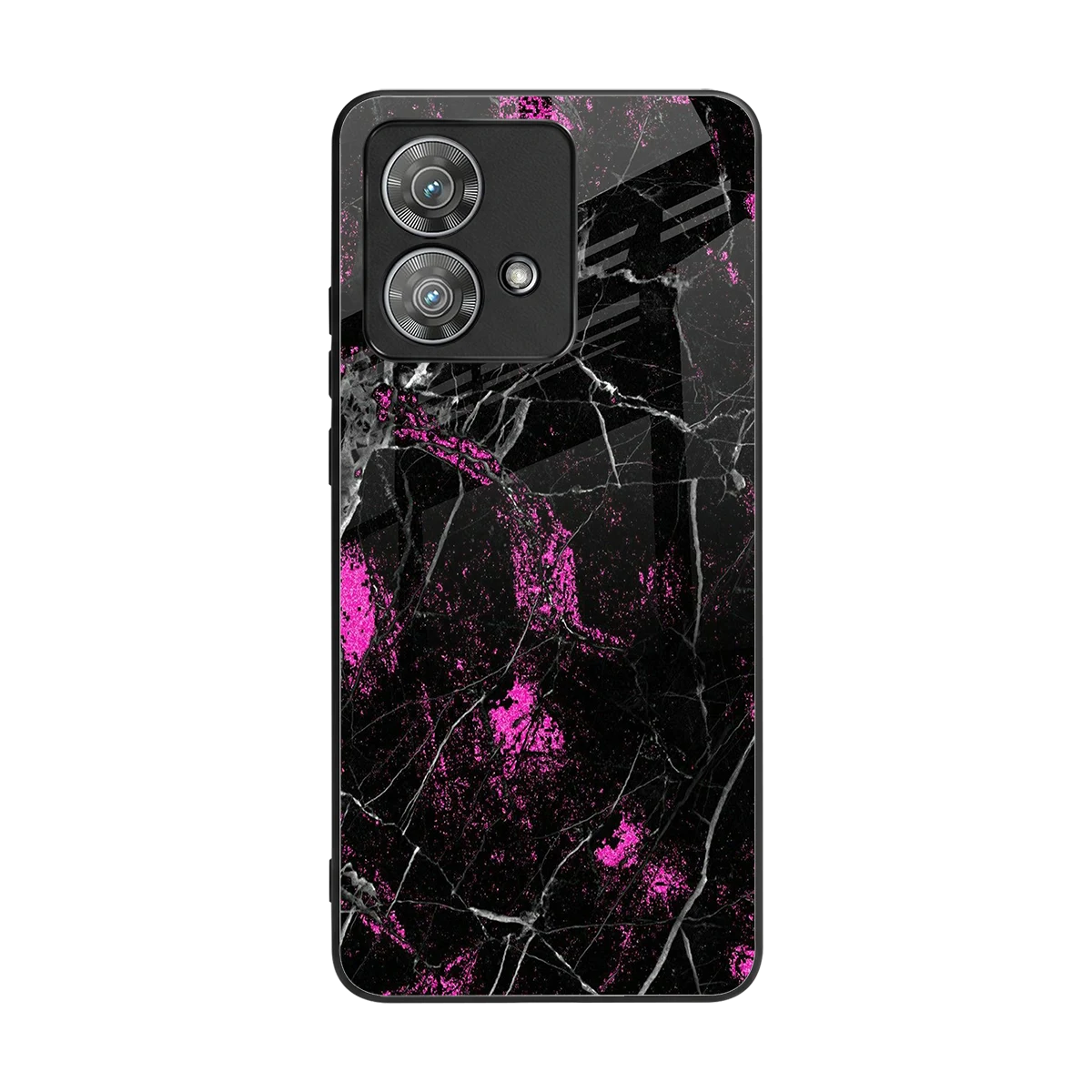 Blushstone back phone cover | glass case for motorola edge 40 neo 5g