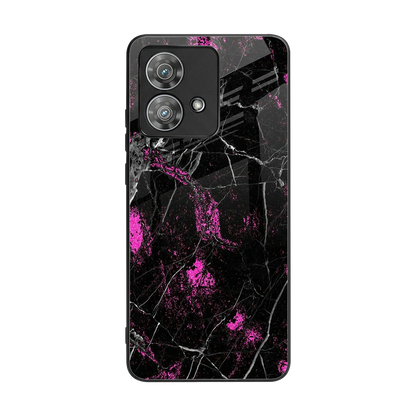 Blushstone back phone cover | glass case for motorola edge 40 neo 5g