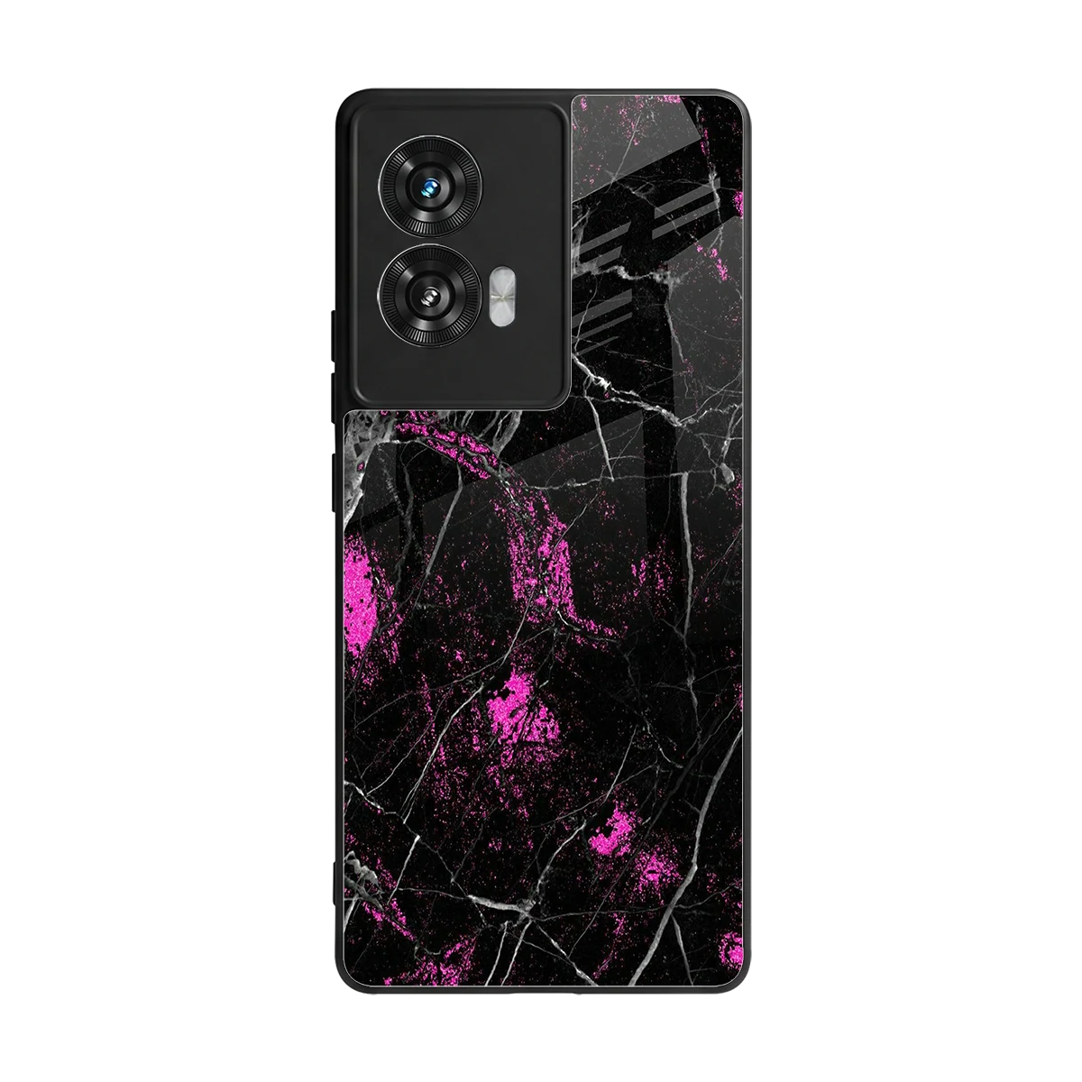 Blushstone back phone cover | glass case for motorola edge 50 fusion