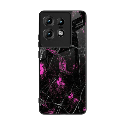 Blushstone back phone cover | glass case for motorola edge 50 pro