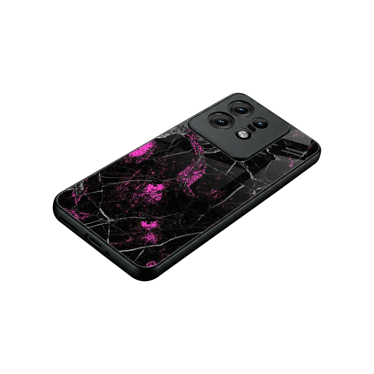 Blushstone stylish phone case for motorola edge 50 pro | glossy glass and slim fit