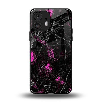 Blushstone back phone cover | glass case for nothing phone 2