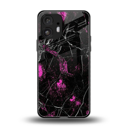 Blushstone back phone cover | glass case for nothing phone 2