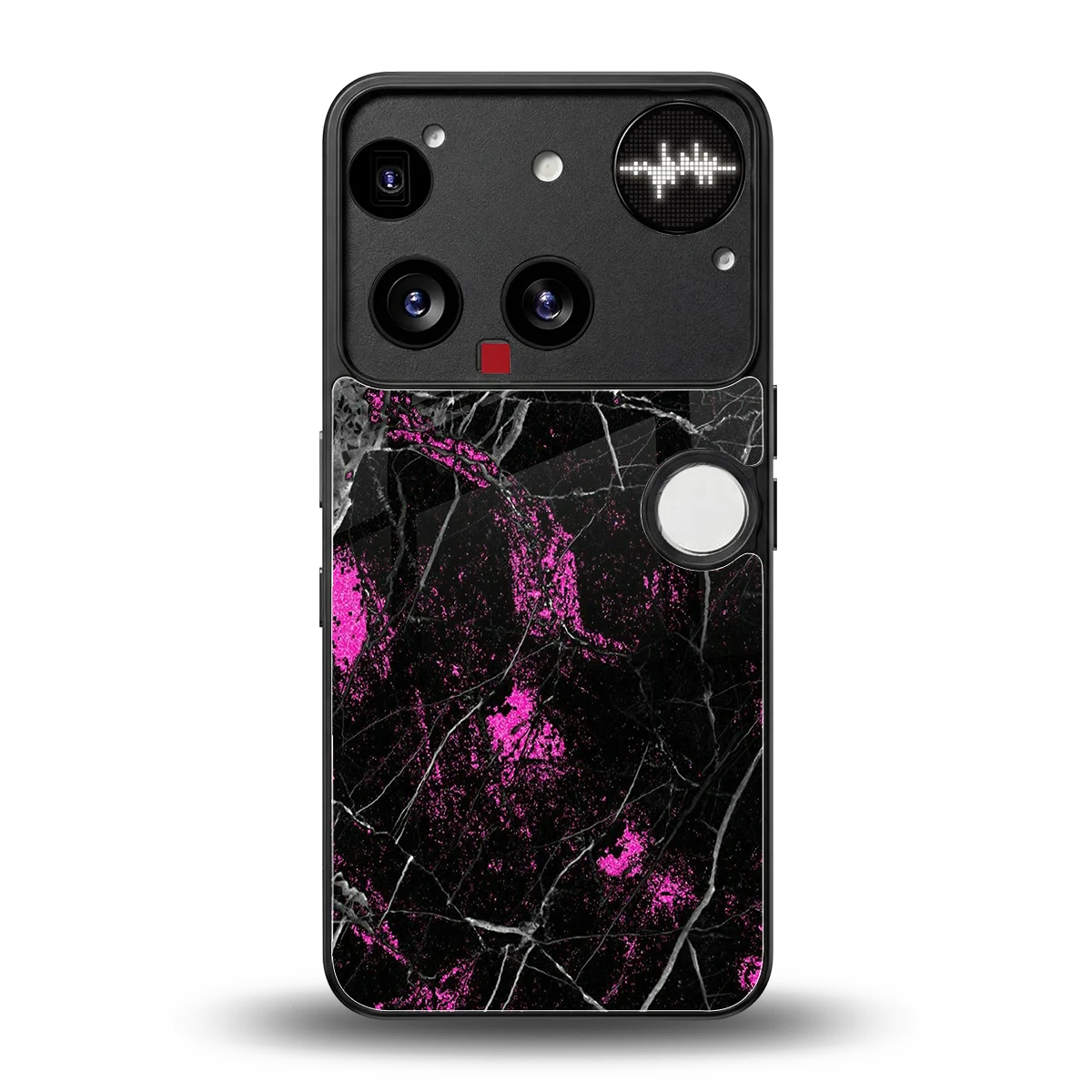 Blushstone back phone cover | glass case for nothing phone 3
