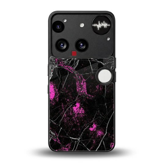 Blushstone back phone cover | glass case for nothing phone 3