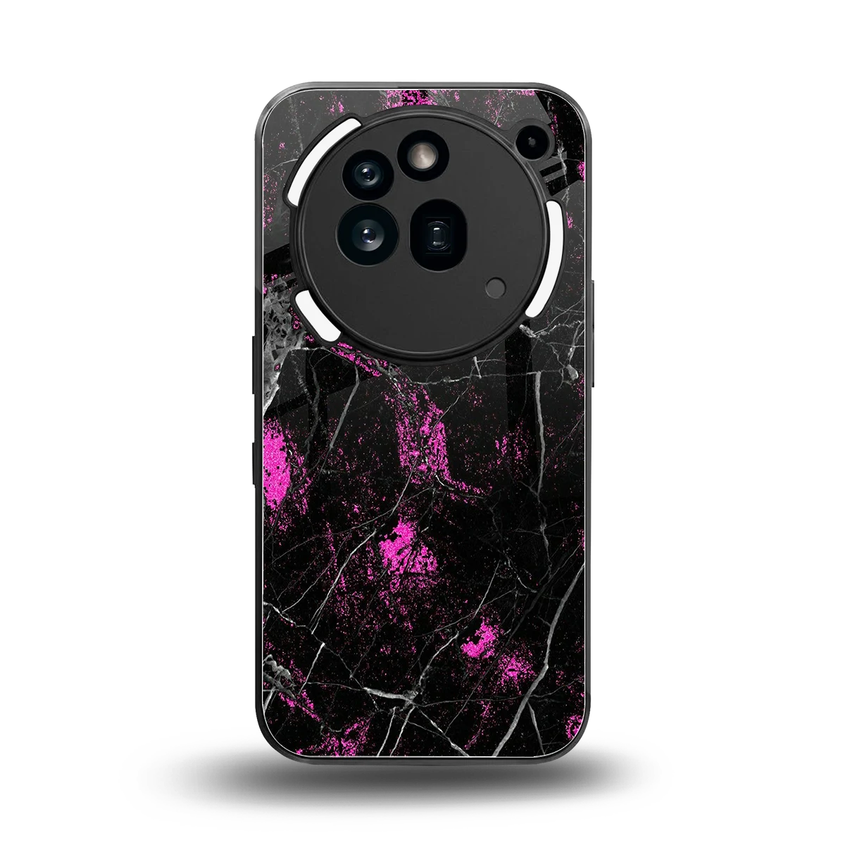 Blushstone back phone cover | glass case for nothing phone 3a pro
