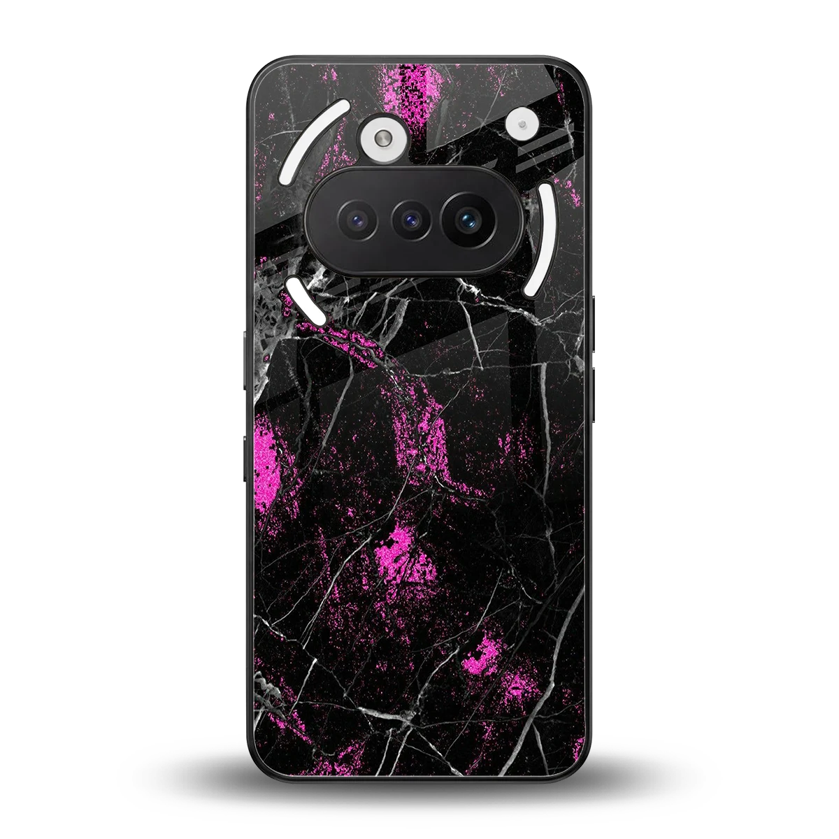 Blushstone back phone cover | glass case for nothing phone 3a