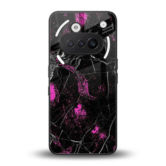 Blushstone back phone cover | glass case for nothing phone 3a