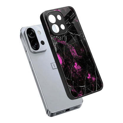 Blushstone sleek oneplus 13s cover with tempered glass back and TPU edges