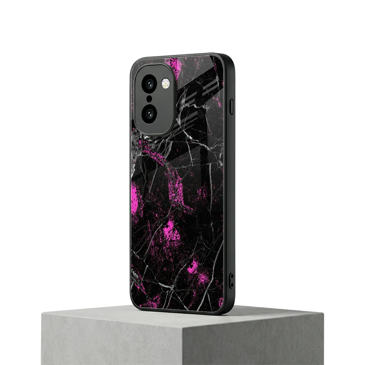Blushstone oneplus 15r mobile cover | shockproof glass phone case