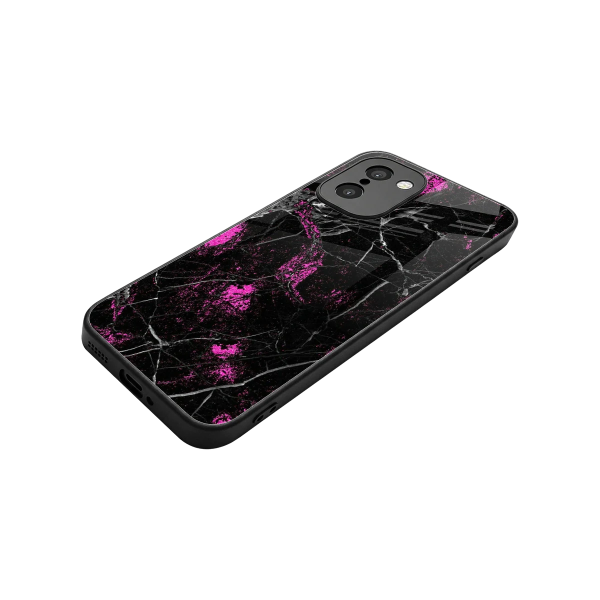 Blushstone stylish phone case for oneplus 15r | glossy glass and slim fit