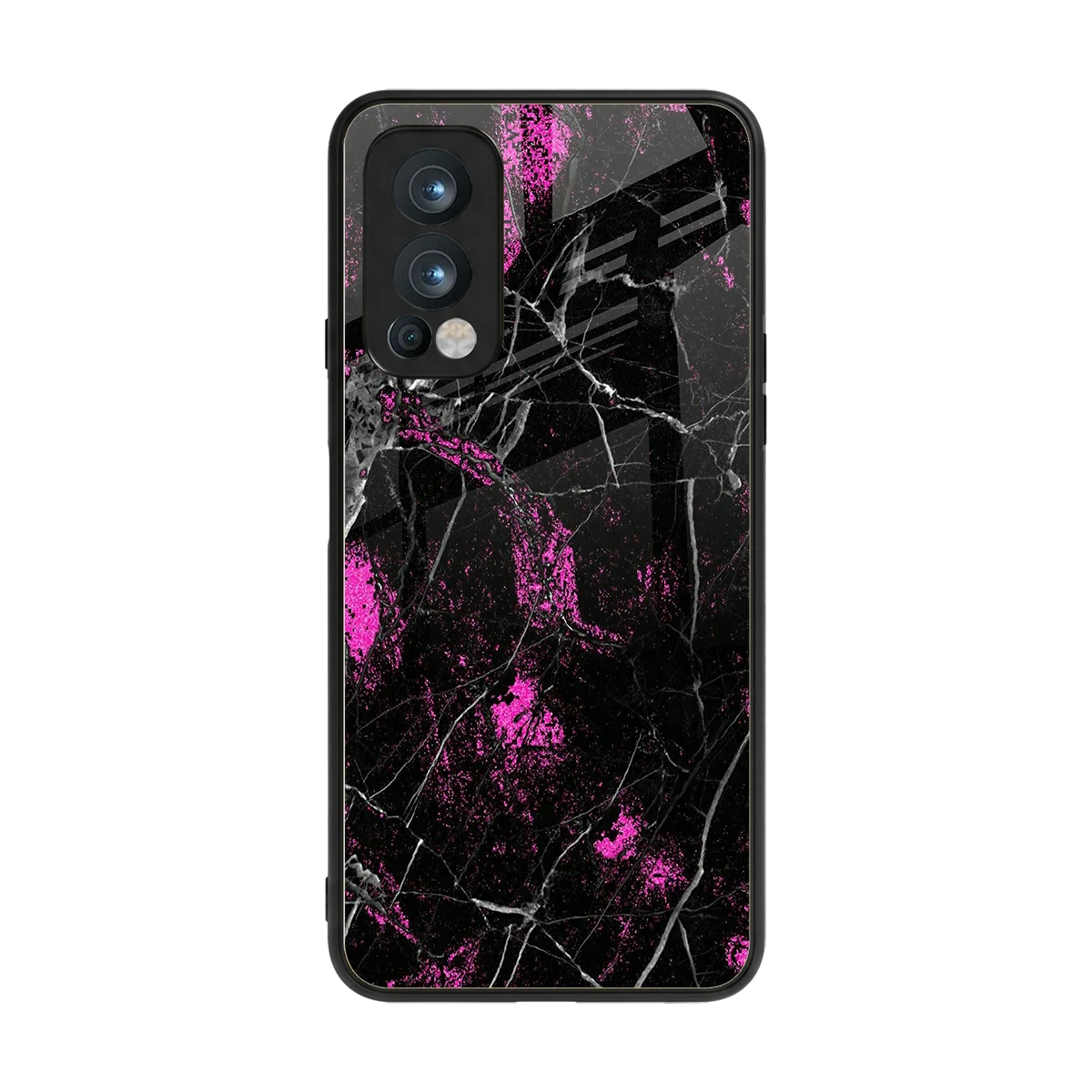 Blushstone back phone cover | glass case for oneplus nord 2