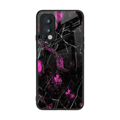 Blushstone back phone cover | glass case for oneplus nord 2