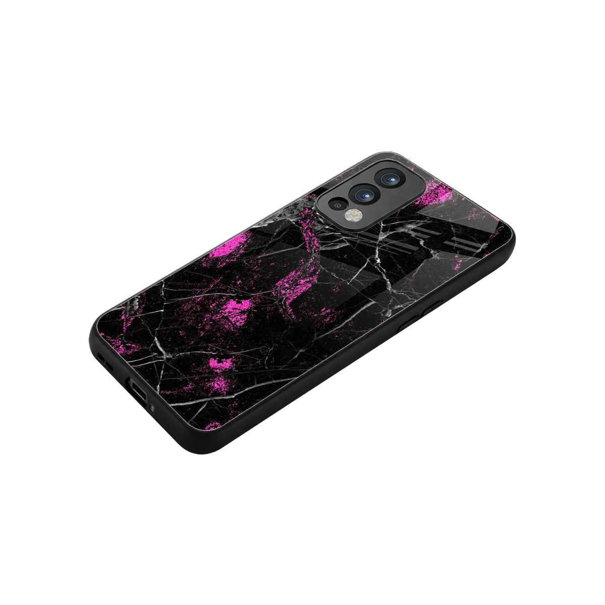 Blushstone stylish phone case for oneplus nord 2 | glossy glass and slim fit