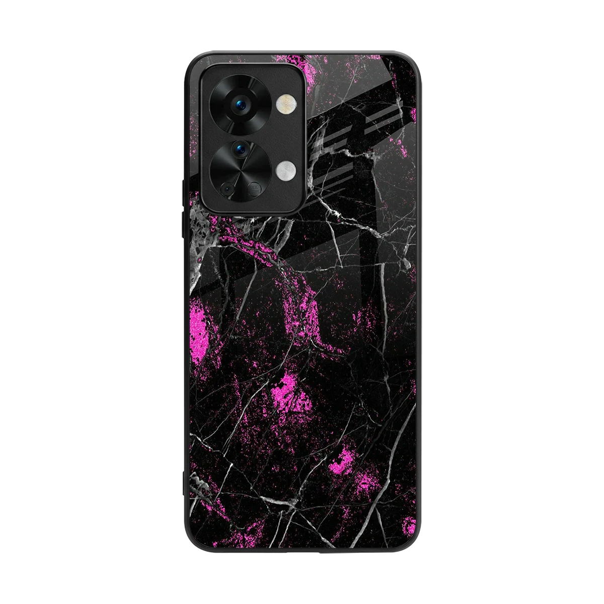 Blushstone back phone cover | glass case for oneplus nord 2t