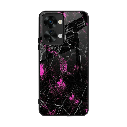 Blushstone back phone cover | glass case for oneplus nord 2t