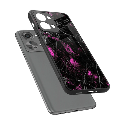 Blushstone sleek oneplus nord 2t cover with tempered glass back and TPU edges