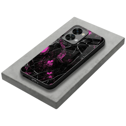 Blushstone stylish phone case for oneplus nord 2t | glossy glass and slim fit
