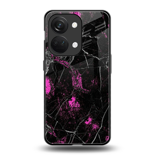 Blushstone back phone cover | glass case for oneplus nord 3