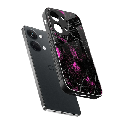 Blushstone sleek oneplus nord 3 cover with tempered glass back and TPU edges