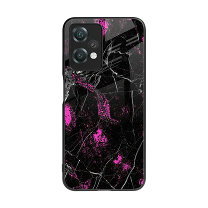 Blushstone back phone cover | glass case for oneplus nord ce 2 lite