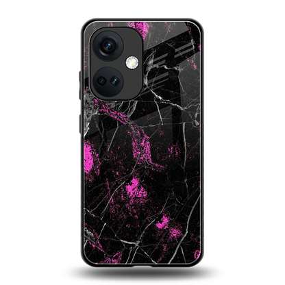 Blushstone back phone cover | glass case for oneplus nord ce 3