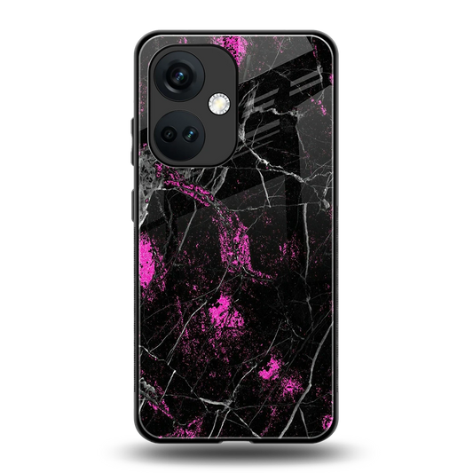 Blushstone back phone cover | glass case for oneplus nord ce 3