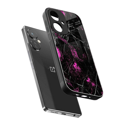 Blushstone sleek oneplus nord ce 3 cover with tempered glass back and TPU edges
