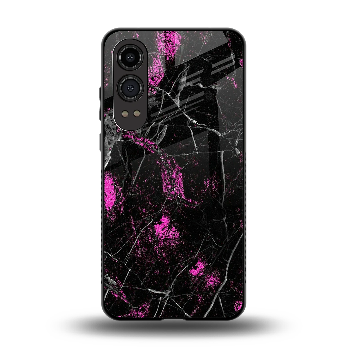 Blushstone back phone cover | glass case for oneplus nord ce 4 lite