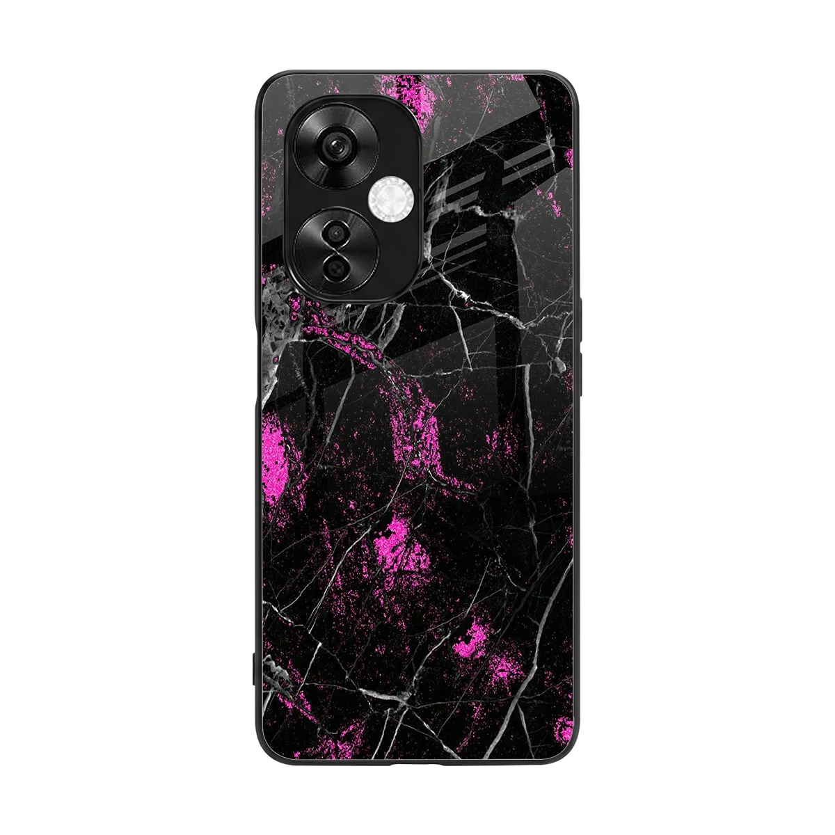 Blushstone back phone cover | glass case for oneplus nord ce 3 lite