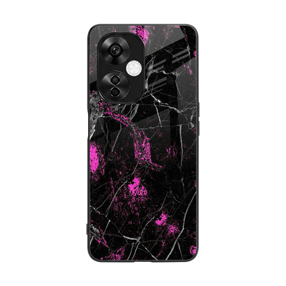 Blushstone back phone cover | glass case for oneplus nord ce 3 lite