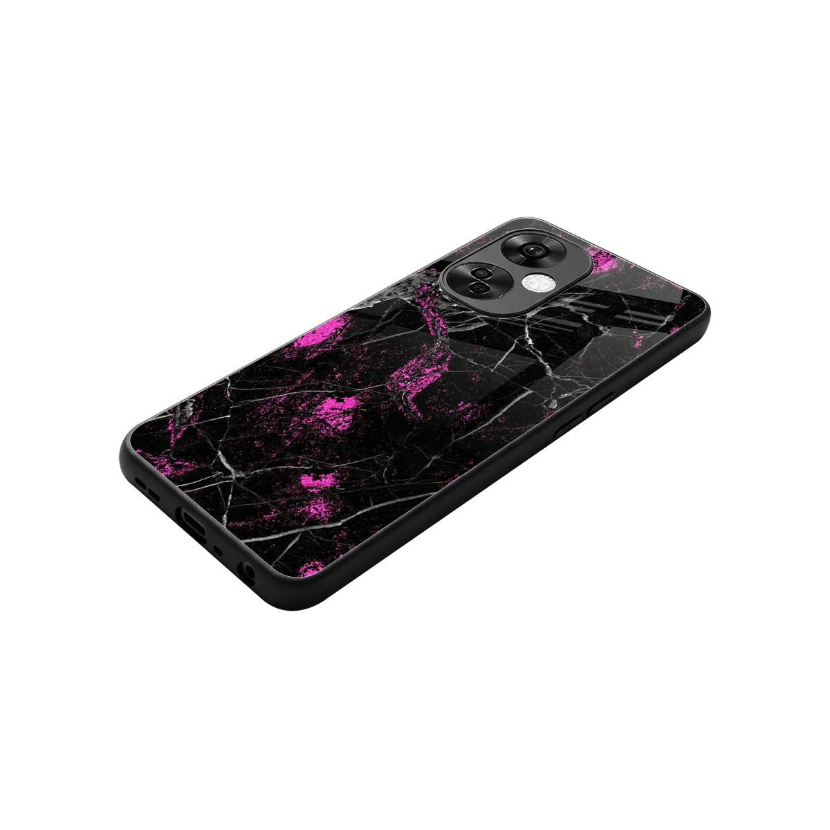 Blushstone stylish phone case for oneplus nord ce 3 lite | glossy glass and slim fit