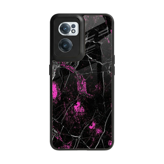 Blushstone back phone cover | glass case for oneplus nord ce 2