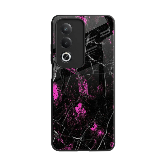 Blushstone back phone cover | glass case for oppo a3 pro