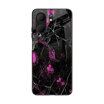 Blushstone back phone cover | glass case for oppo a5x 5g