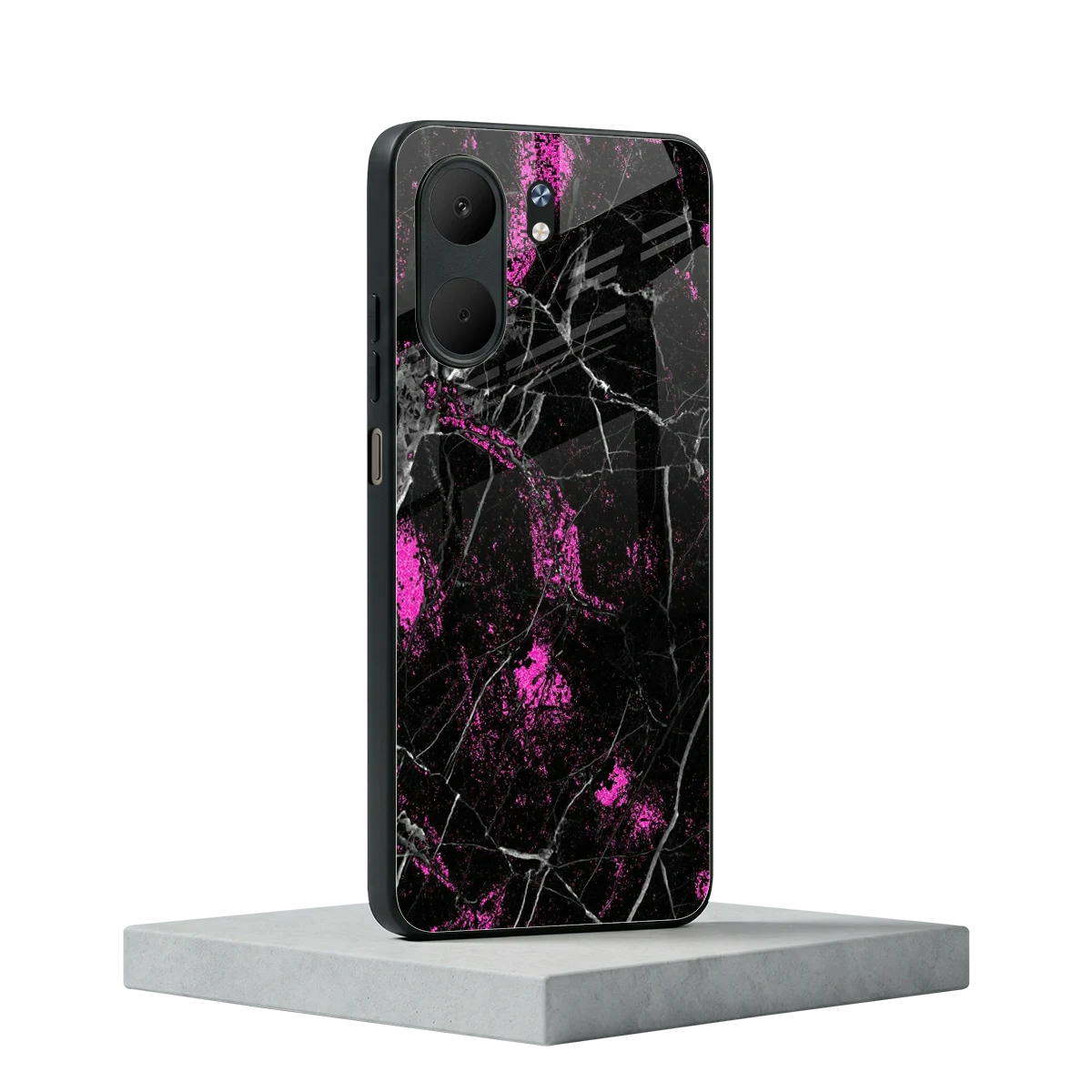 Blushstone oppo a5x 5g mobile cover | shockproof glass phone case
