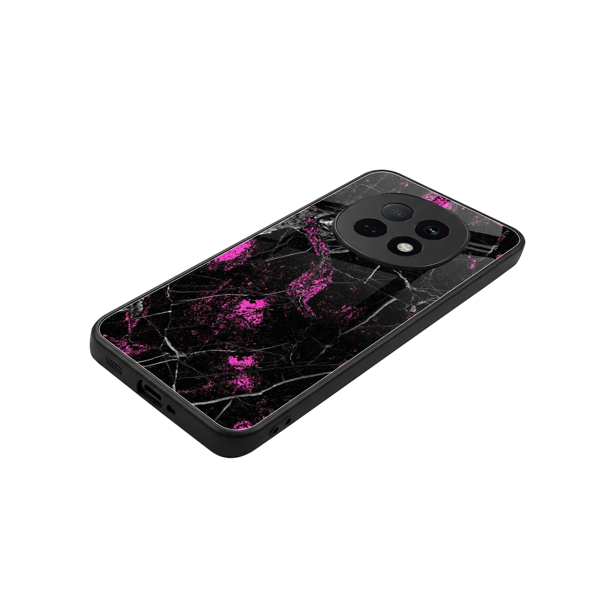 Blushstone stylish phone case for oppo f29 pro 5g | glossy glass and slim fit