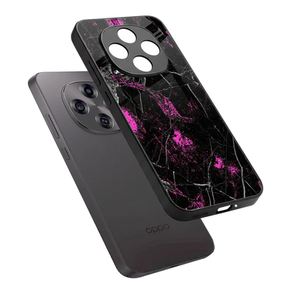 Blushstone sleek oppo f31 pro 5g cover with tempered glass back and TPU edges