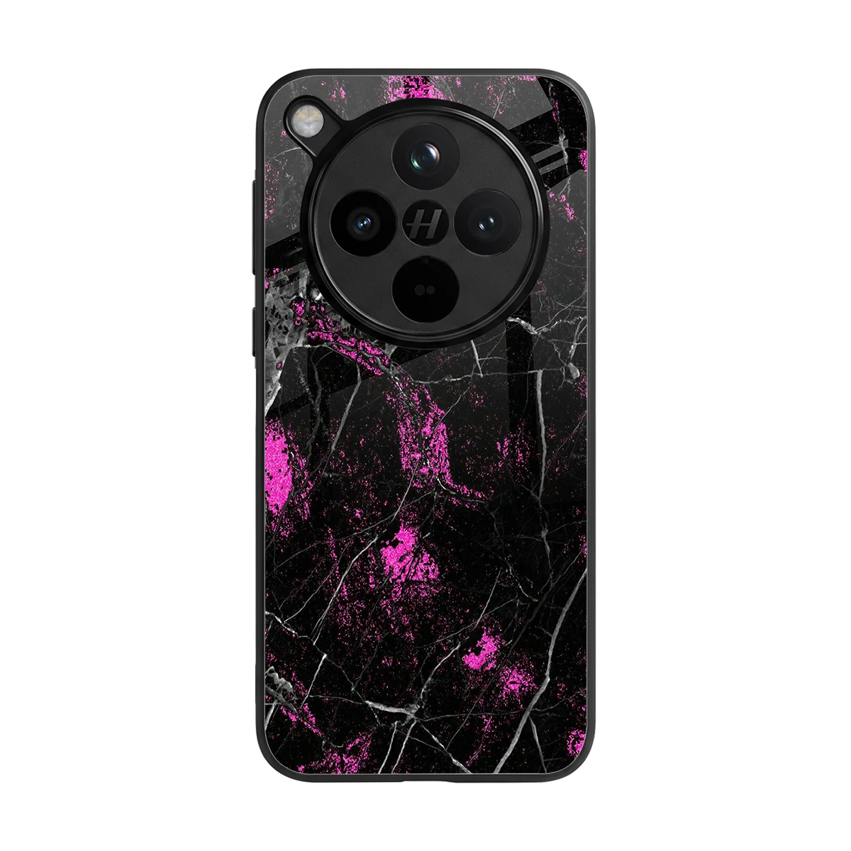 Blushstone back phone cover | glass case for oppo find x8