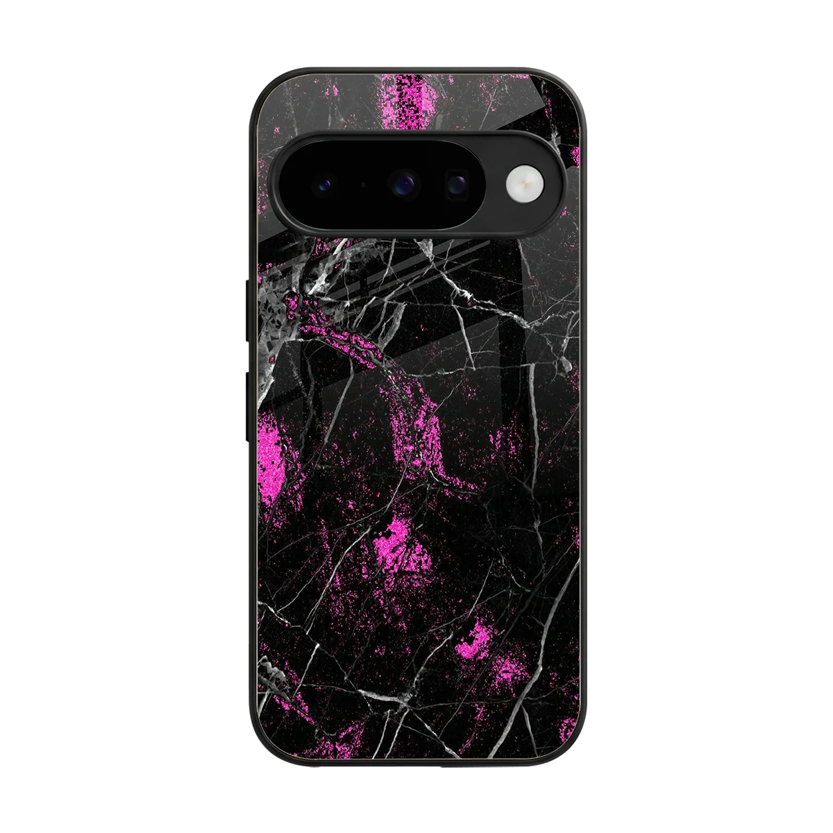 Blushstone back phone cover | glass case for google pixel 10